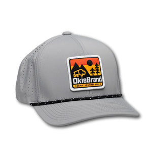 OKIE Explore Range Performance Hat - Grey