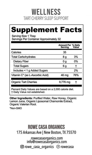 Rowe Casa Tart Cherry Sleep Support 16oz