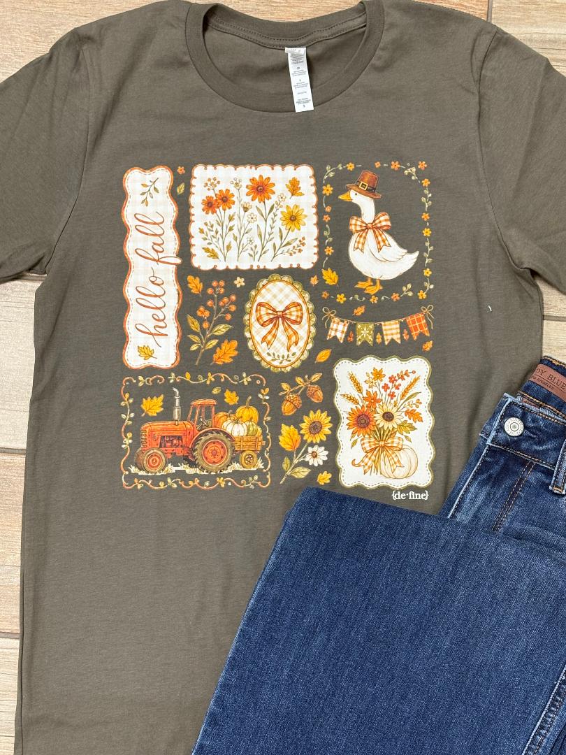 Fall Cottagecore Graphic Tee