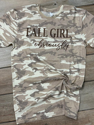 Fall Girl, Obviously Graphic Tee