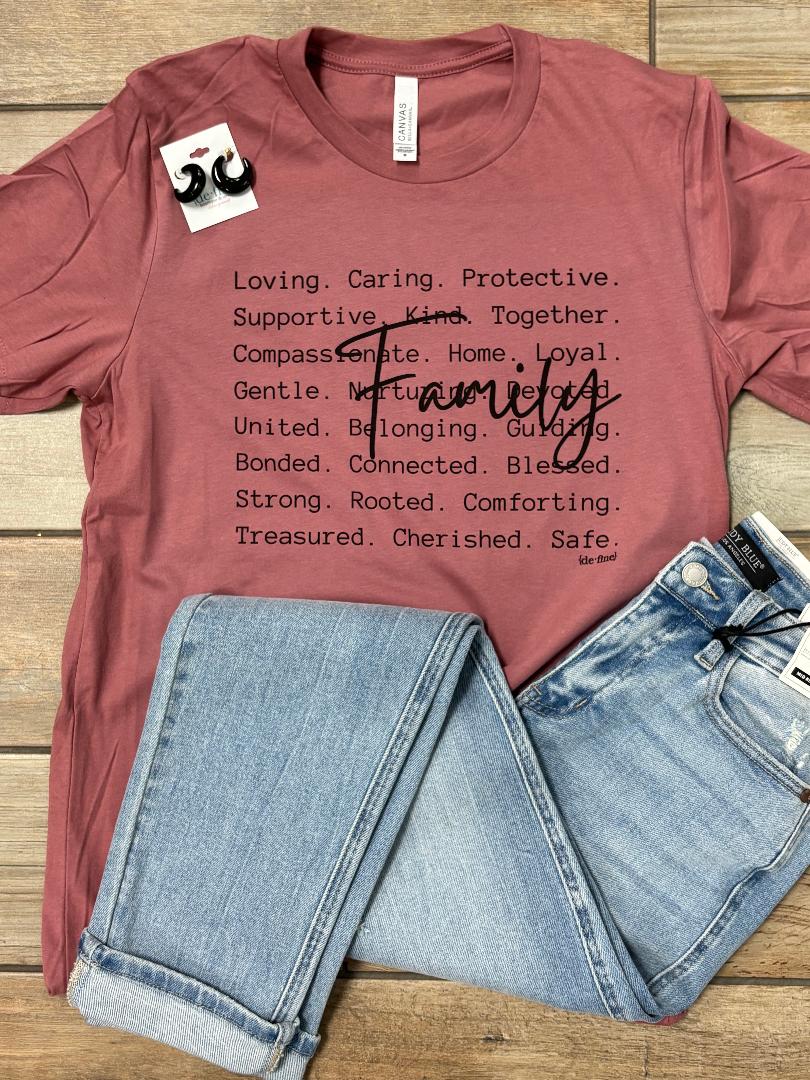 Family Definition Tee or Sweatshirt