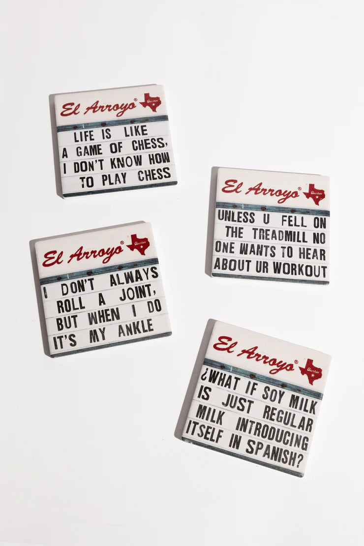 DOORBUSTER! El Arroyo Stone Coasters