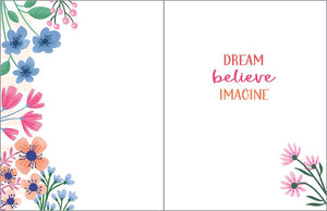 Congrats Grad Floral Greeting Card