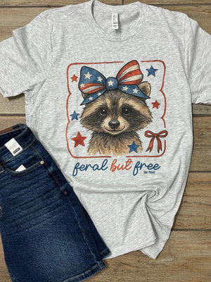 Feral But Free Graphic Tee