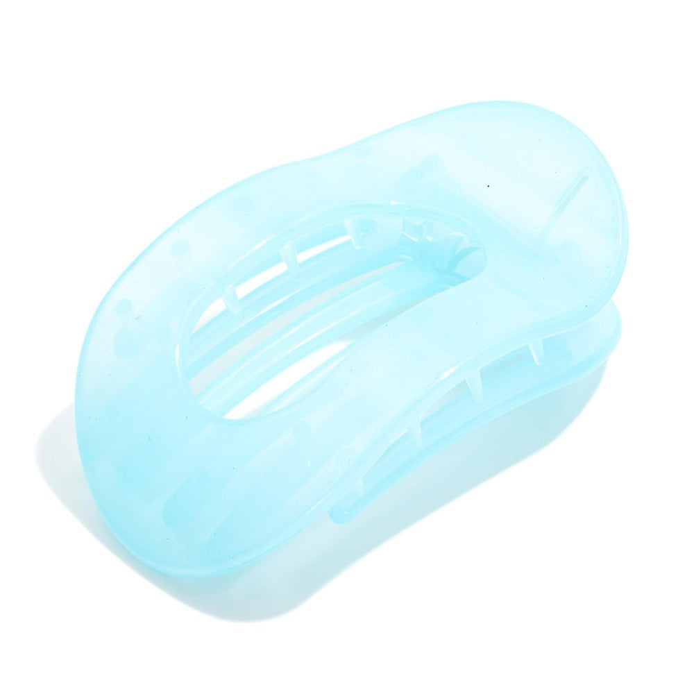 Flat Translucent Acetate Claw Clips in Multiple Colors - 4" Long