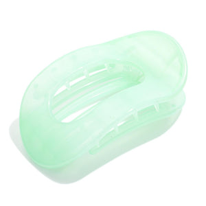 Flat Translucent Acetate Claw Clips in Multiple Colors - 4" Long