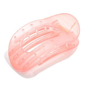 Flat Translucent Acetate Claw Clips in Multiple Colors - 4" Long
