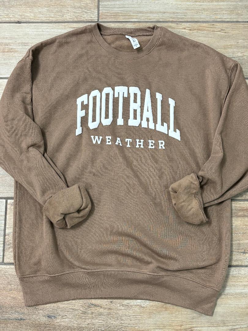 Football Weather Graphic Tee or Sweatshirt