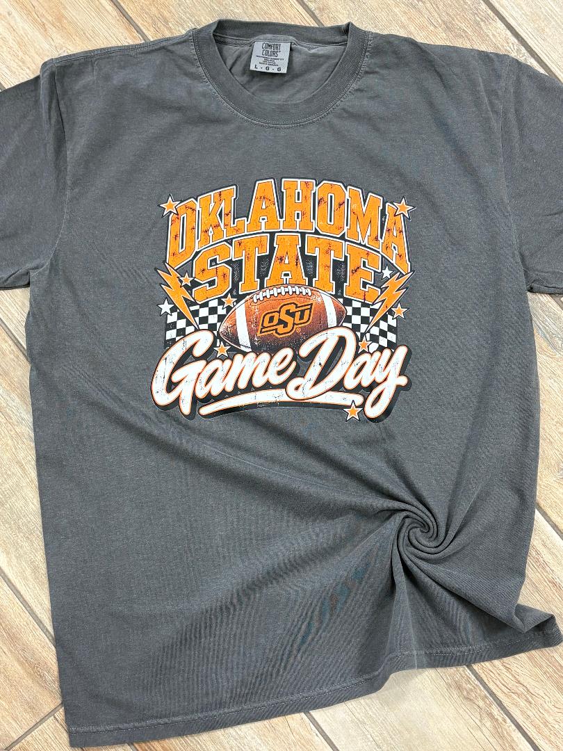 Oklahoma State Football Game Day Graphic Tee