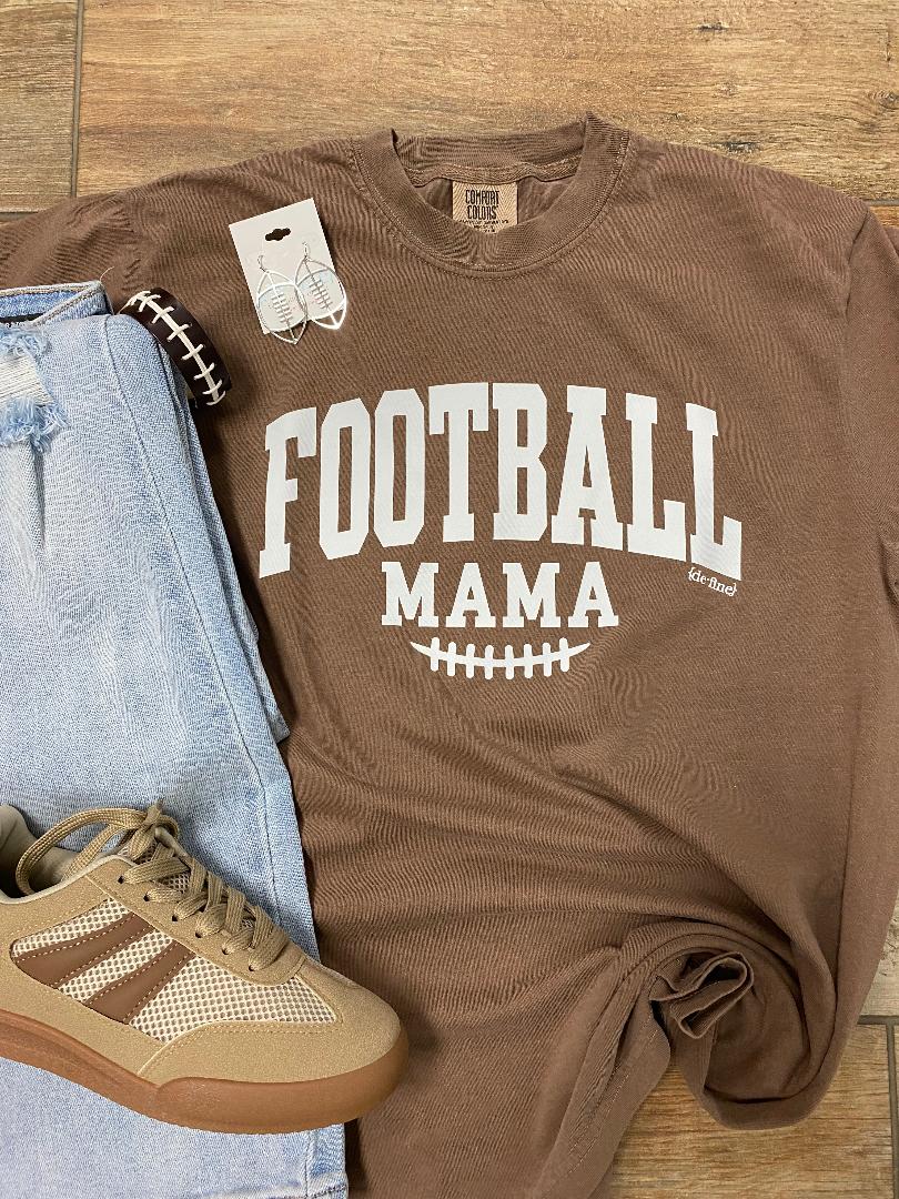 Football Mama Athletic Graphic Tee or Sweatshirt