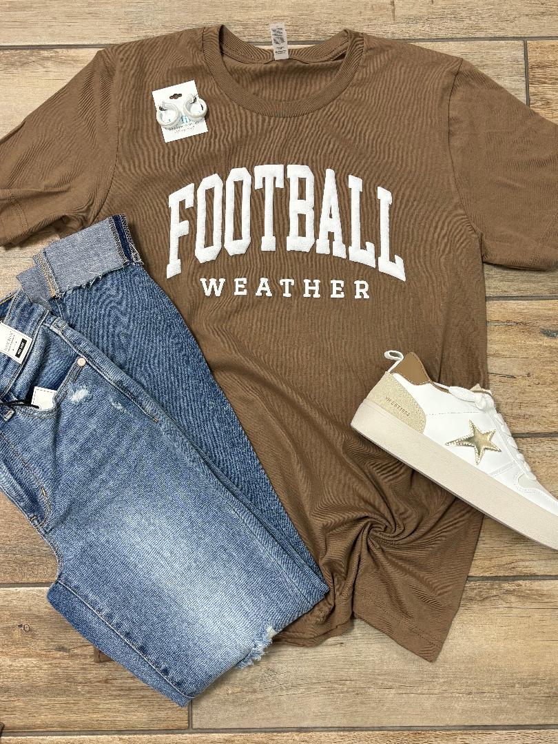 Football Weather Graphic Tee or Sweatshirt