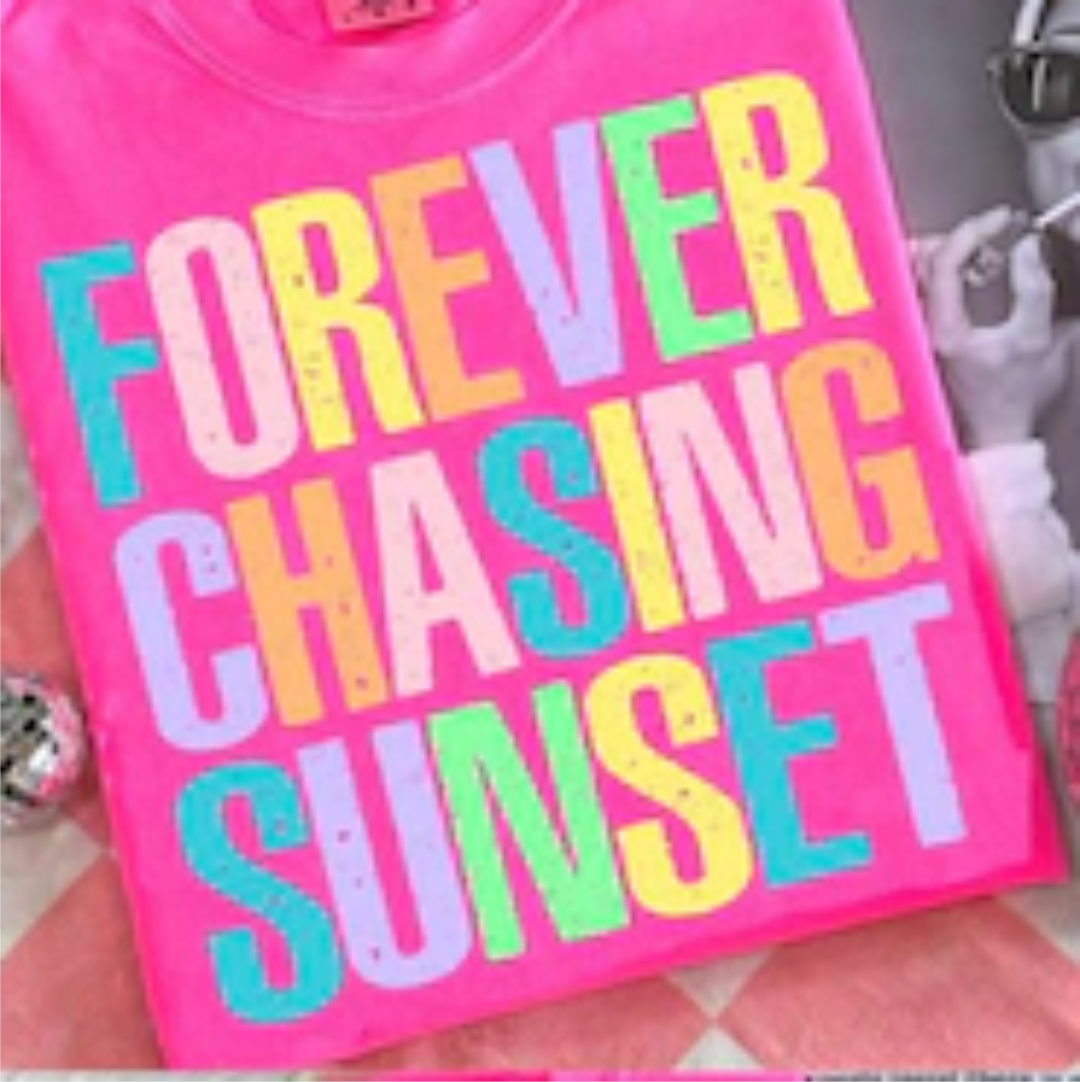 Forever Chasing Sunset Graphic Tee or Tank