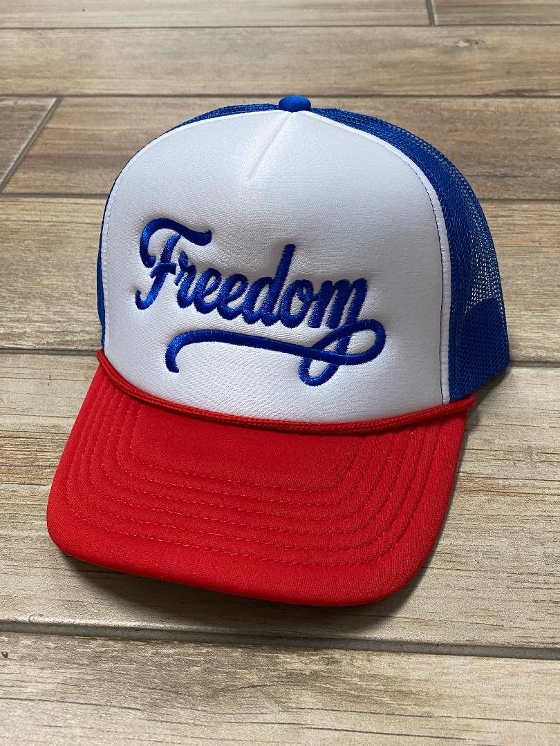 Freedom Red, White & Blue Foam Trucker Hat