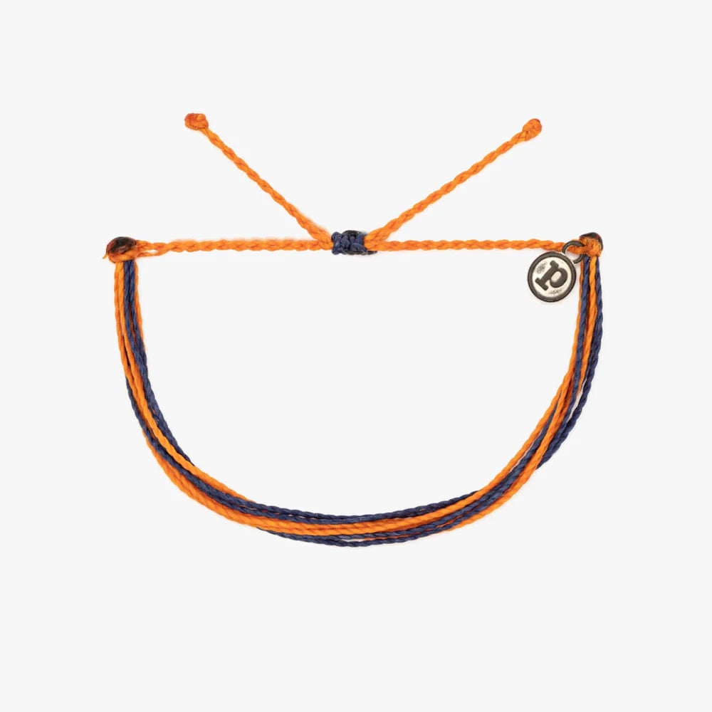 Pura Vida Black & Orange Game Day Bracelet