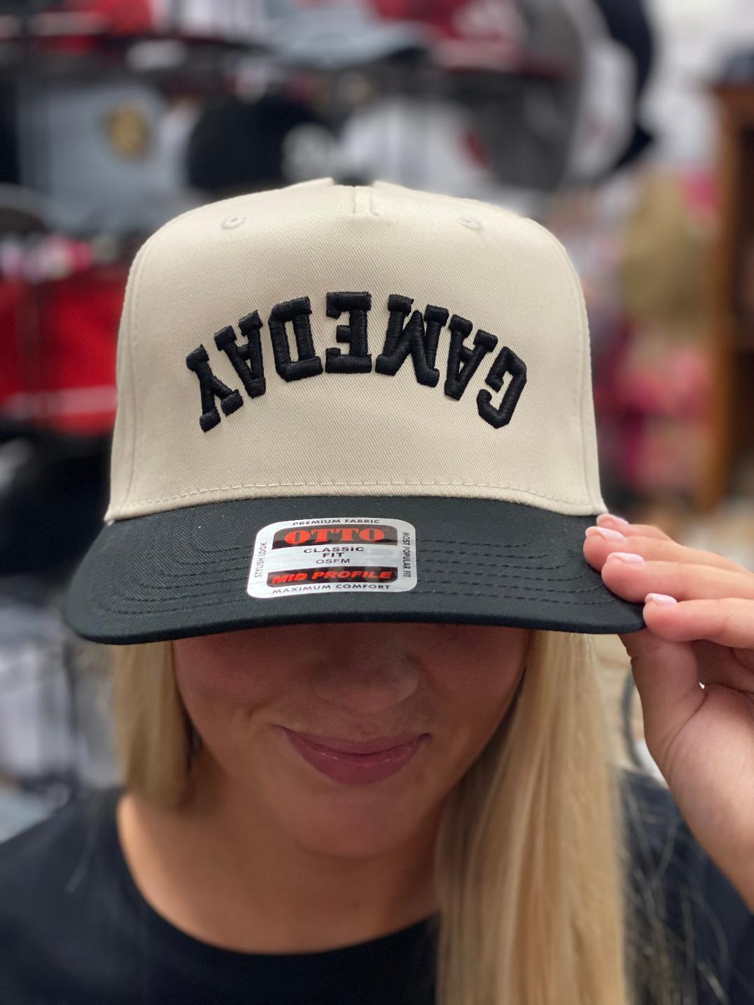 Otto Classic Fit Black Gameday Upside Down Hat