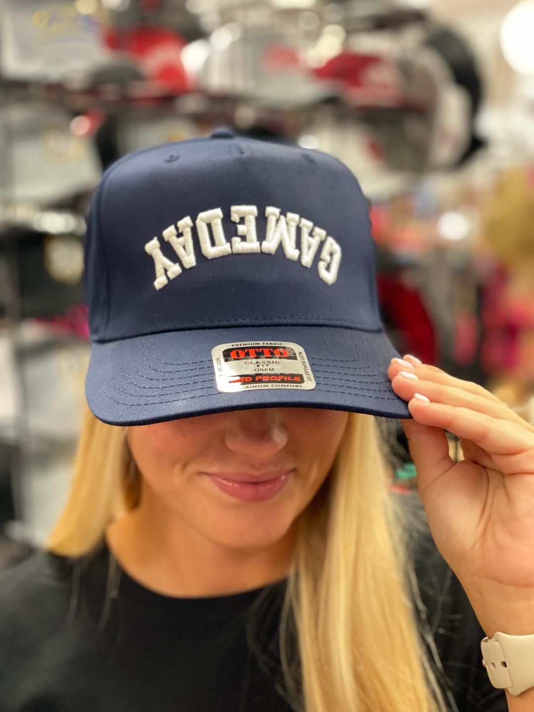 Otto Classic Fit Navy Gameday Upside Down Hat