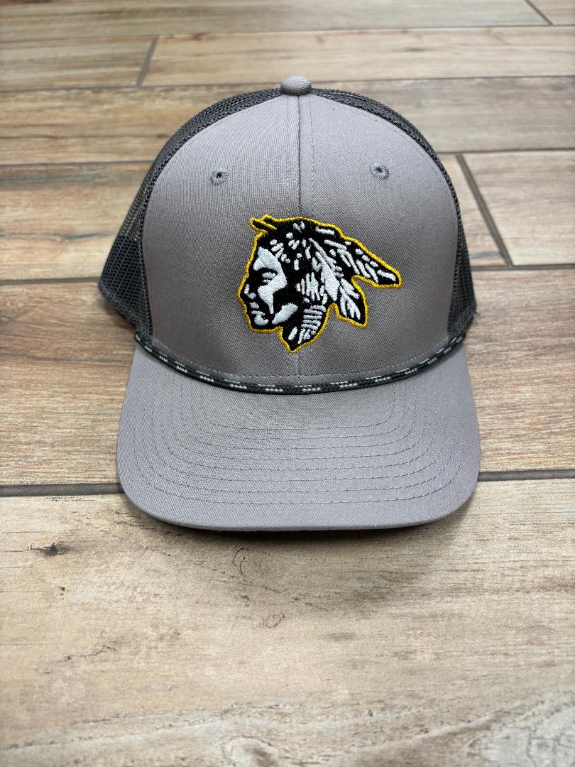 The Game Headwear Grey Rope Savage Head Snapback