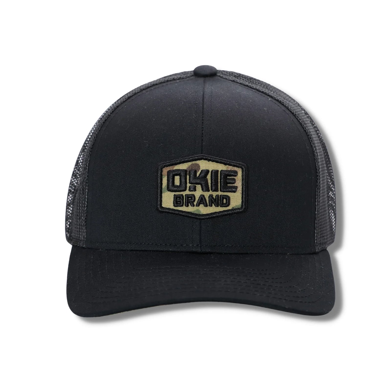 OKIE Garth Trucker Hat - Camo Patch