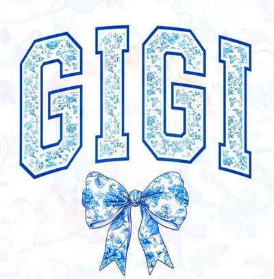 Gigi Floral Toile Tee or Sweatshirt