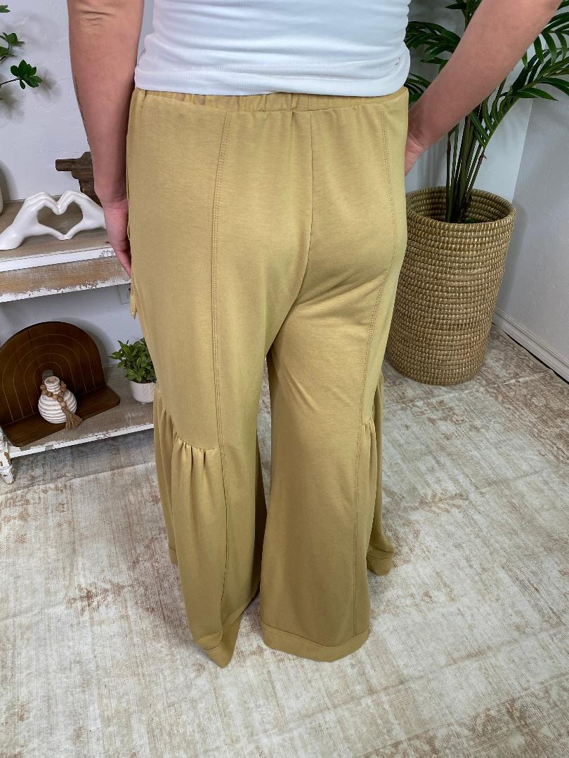 Wide Leg Cargo Comfy Pants