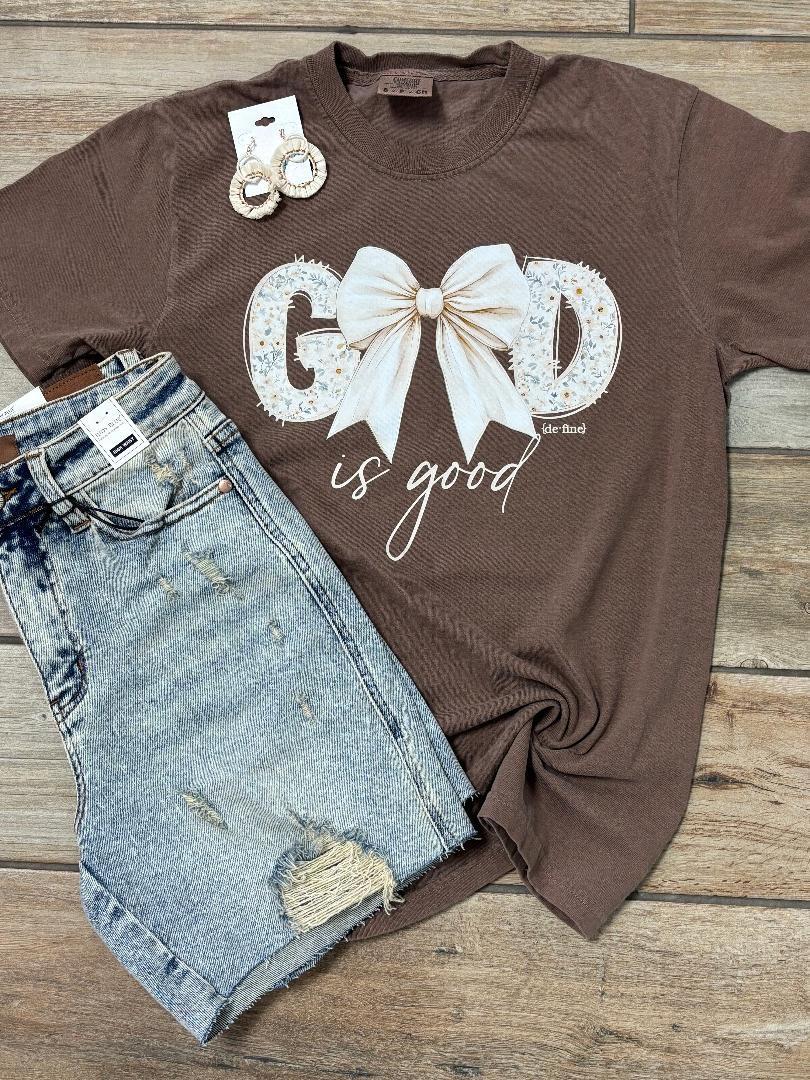 God Is Good Coquette Graphic Tee