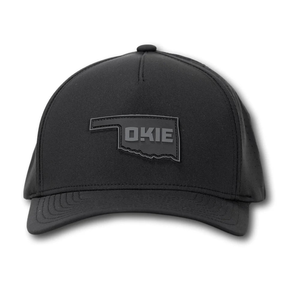 OKIE Grayson Oklahoma Patch Performance Hat in 2 Colors