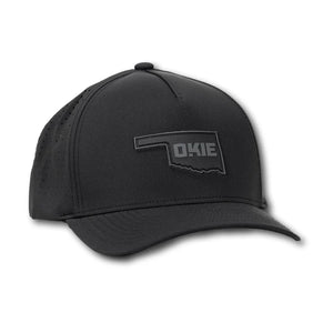 OKIE Grayson Oklahoma Patch Performance Hat in 2 Colors