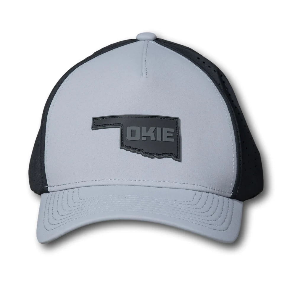 OKIE Grayson Oklahoma Patch Performance Hat in 2 Colors