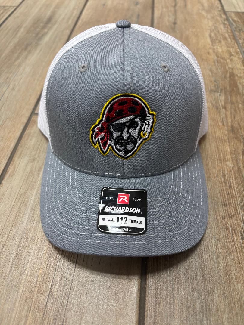 Richardson 112 Trucker Hat with Pirate Head