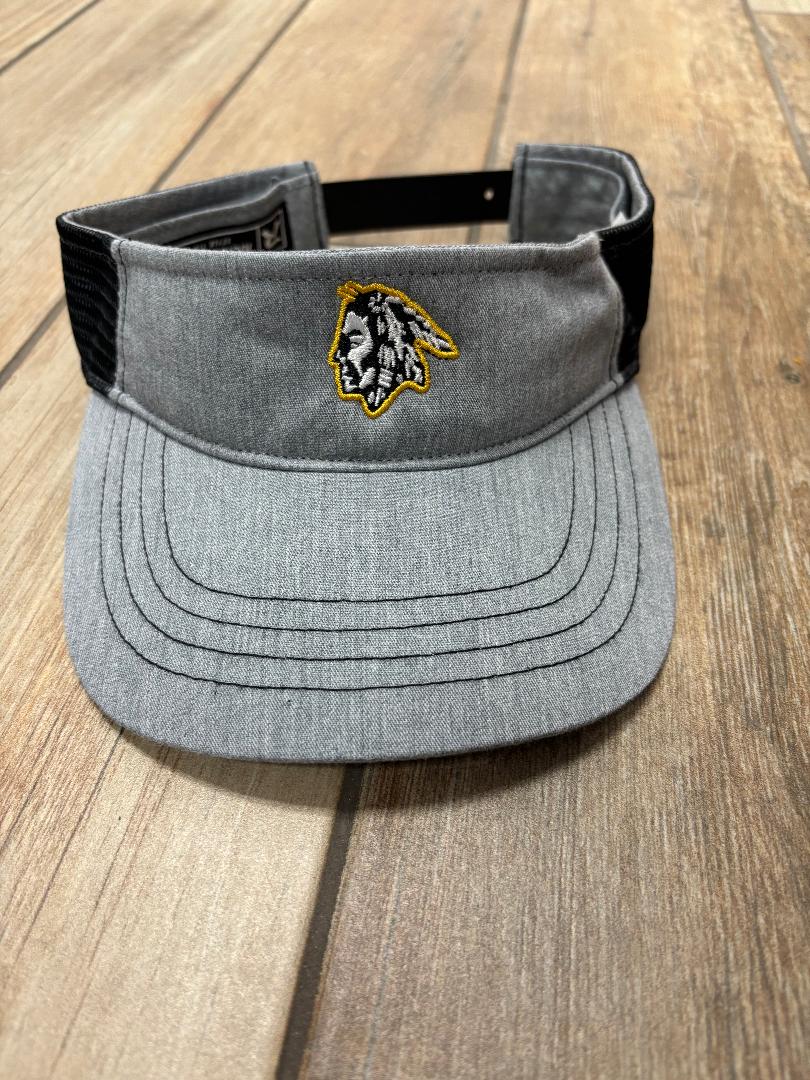 Tecumseh Savages Mascot Head Visors