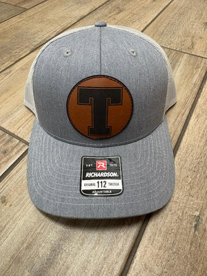 Tecumseh Savages Mascot "T" Patch Hats