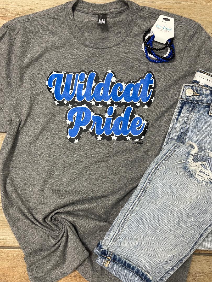 Grove Wildcat Pride Retro Stars Graphic Tee