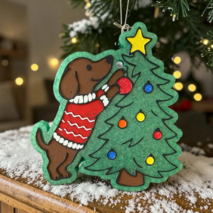 Happy Paw-lidays Car Freshie