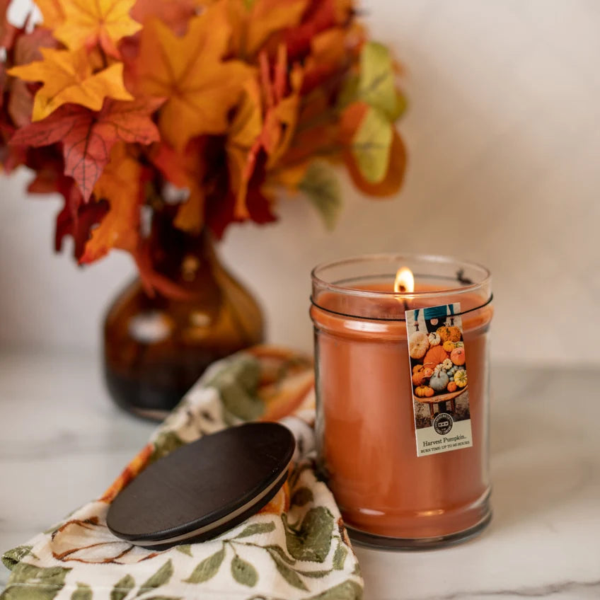 Bridgewater Harvest Pumpkin 18oz Jar Candle