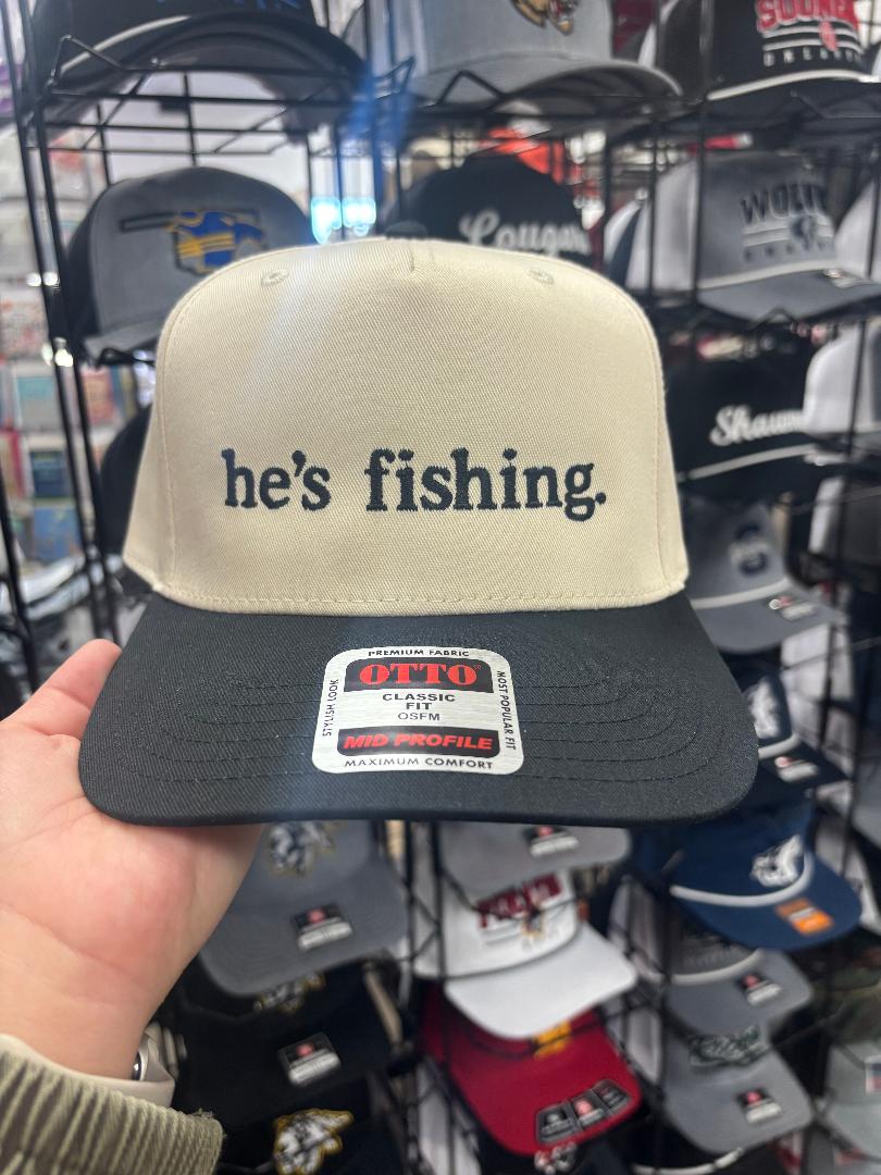 He's Fishing Otto Classic Hats