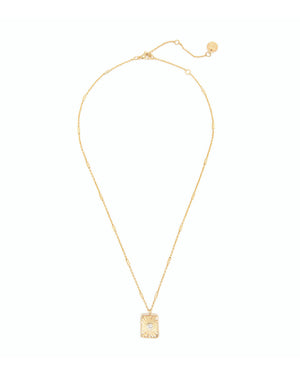 Pura Vida Gold Heart Burst Pendant Necklace