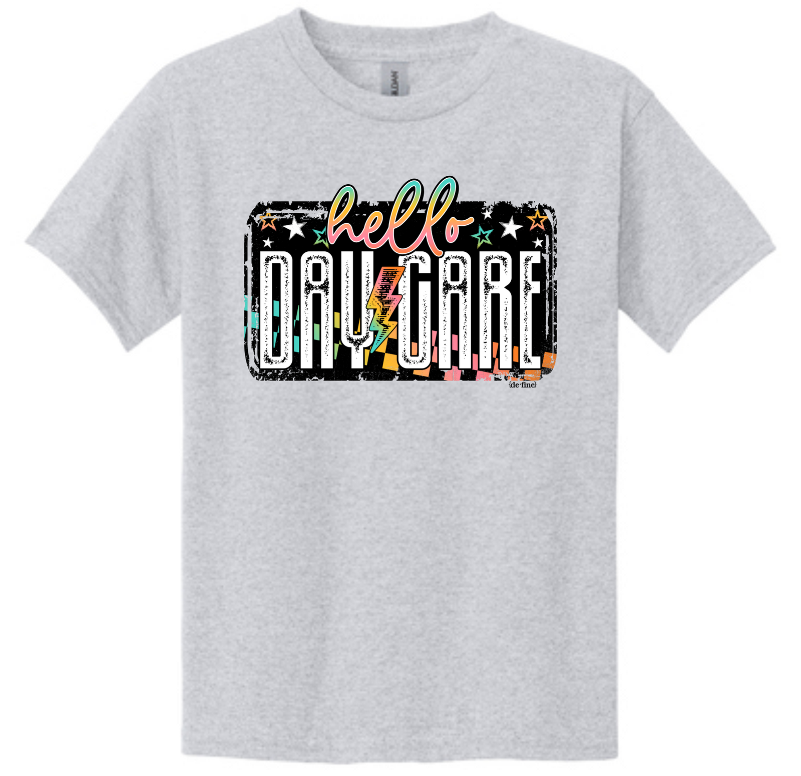 Hello Grunge Back to School Tees Day Care - 5th Grade