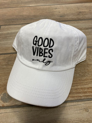 Good Vibes Only Hats