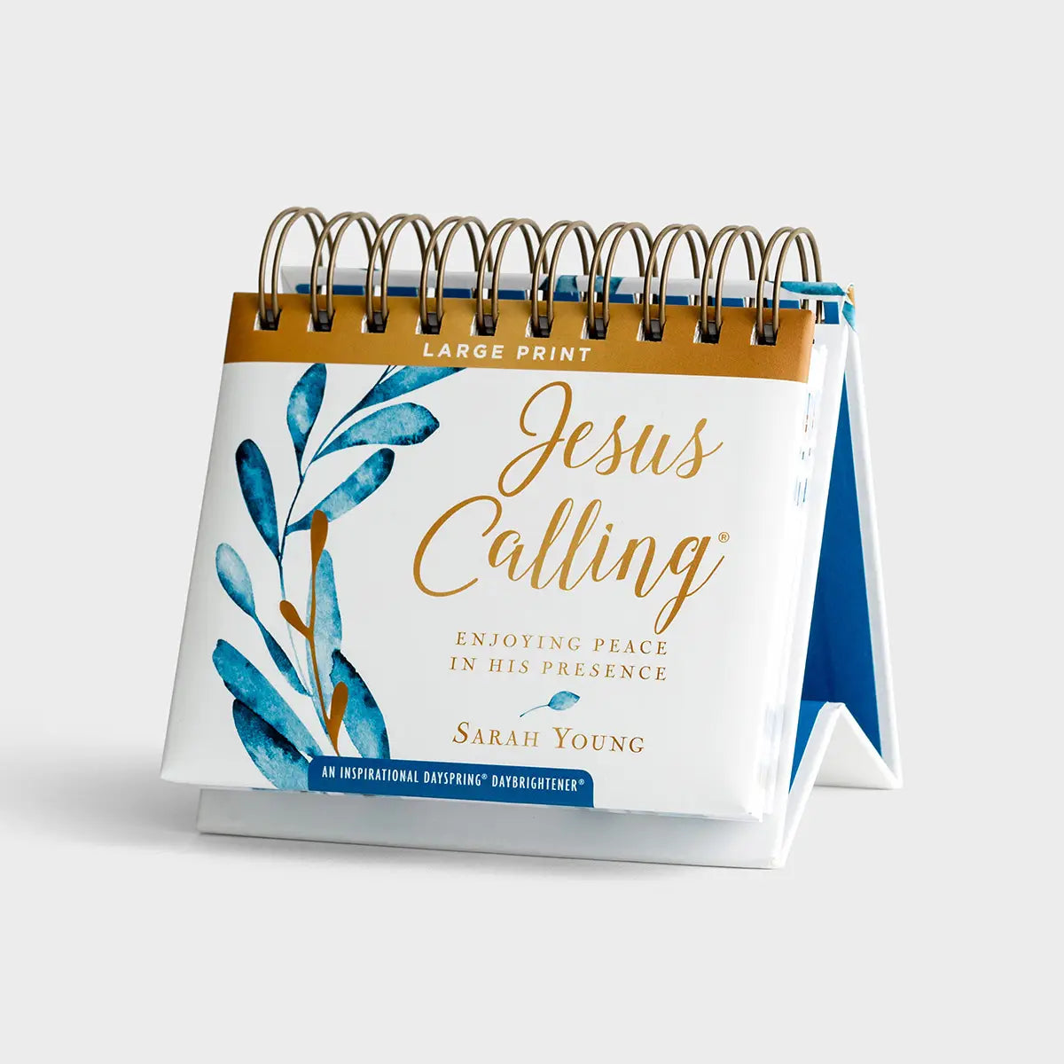 DaySpring Jesus Calling: Enjoying Peace in His Presence - Large Print - Perpetual Calendar