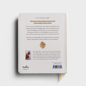 DaySpring Sopha Rush - 100 Days of Living Deeply Rooted - Devotional Journal