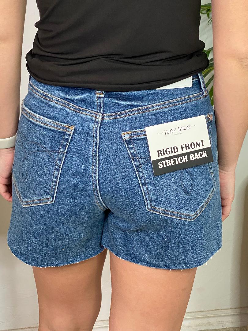 Judy Blue HW Rigid Magic Cut Off Shorts