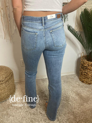 Judy Blue Core Mid Rise Bootcut Jeans