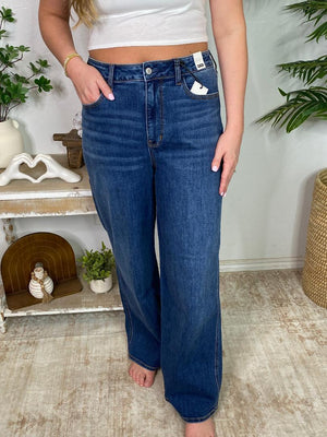 Judy Blue HW Wilhelmina Baggy Jeans Regular & Curvy