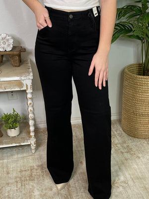 Judy Blue HW Retro Wide with Front Yoke Regular & Curvy