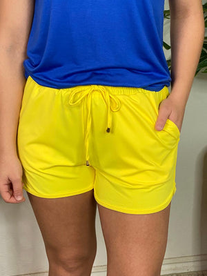 Yellow Everyday Shorts