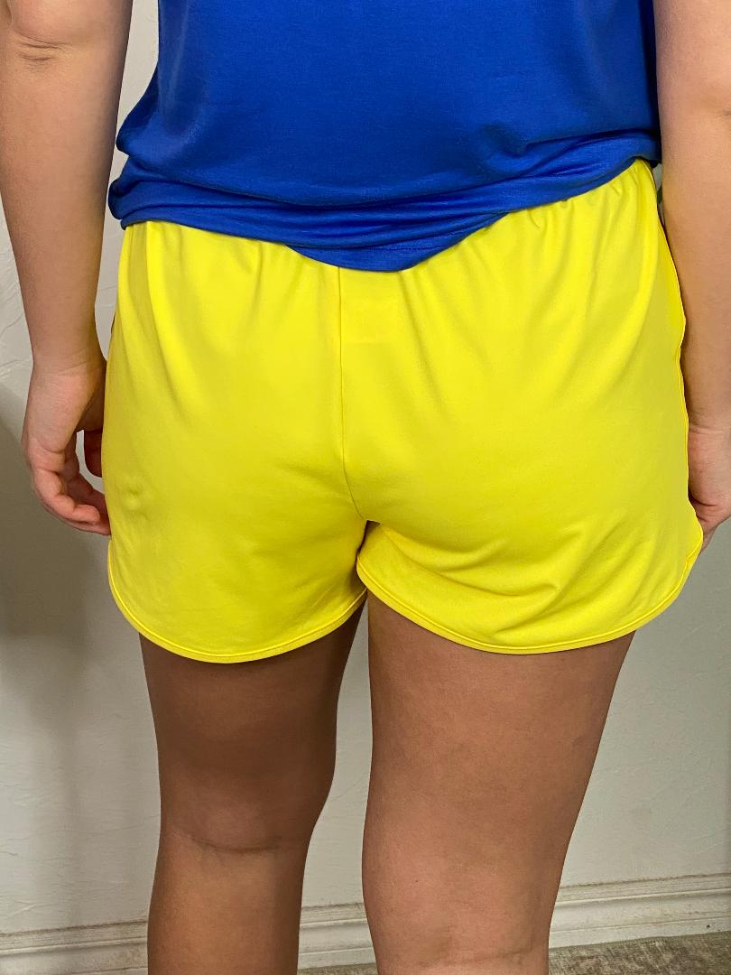 Yellow Everyday Shorts