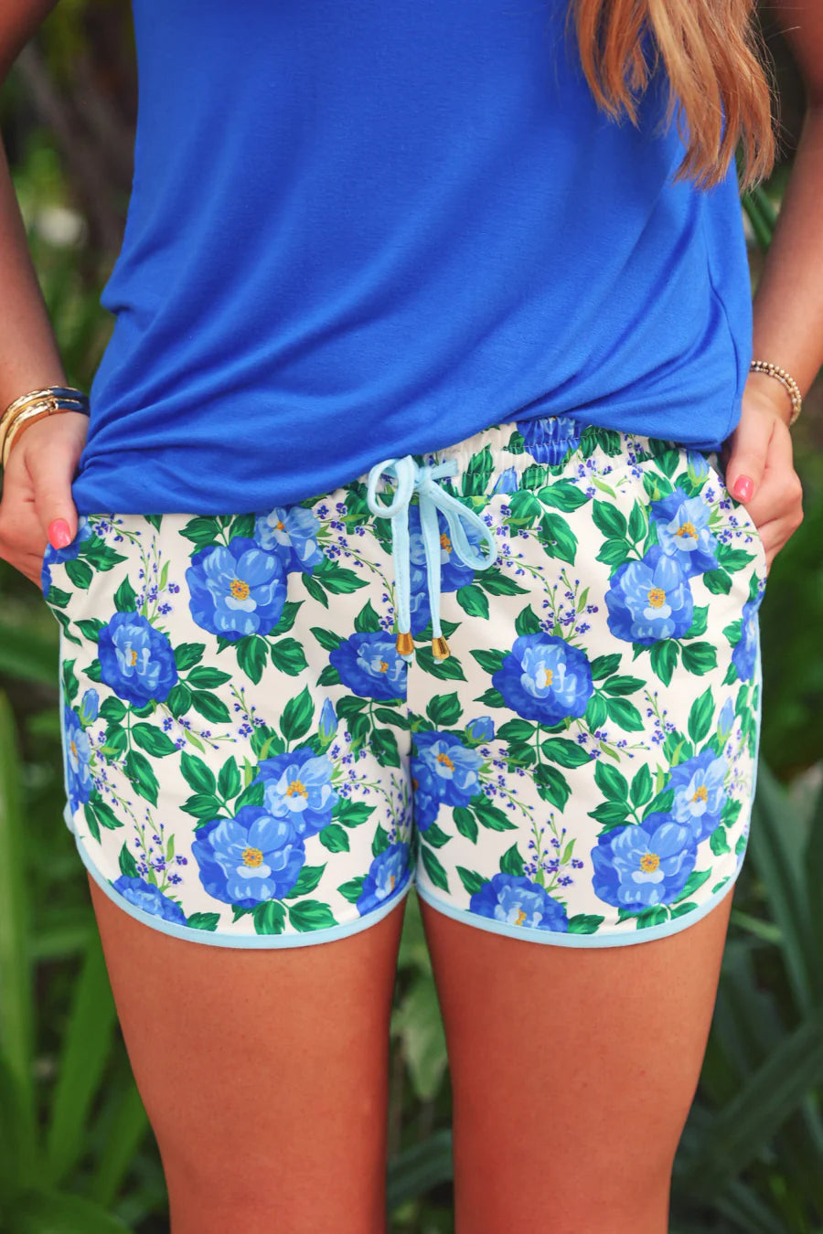 Caroline Floral Everyday Shorts