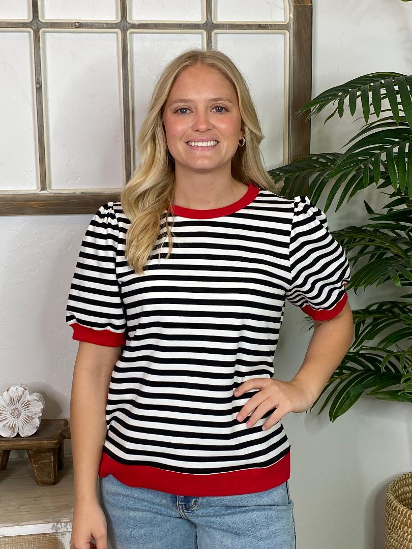 Striped Tops in 3 Colorways