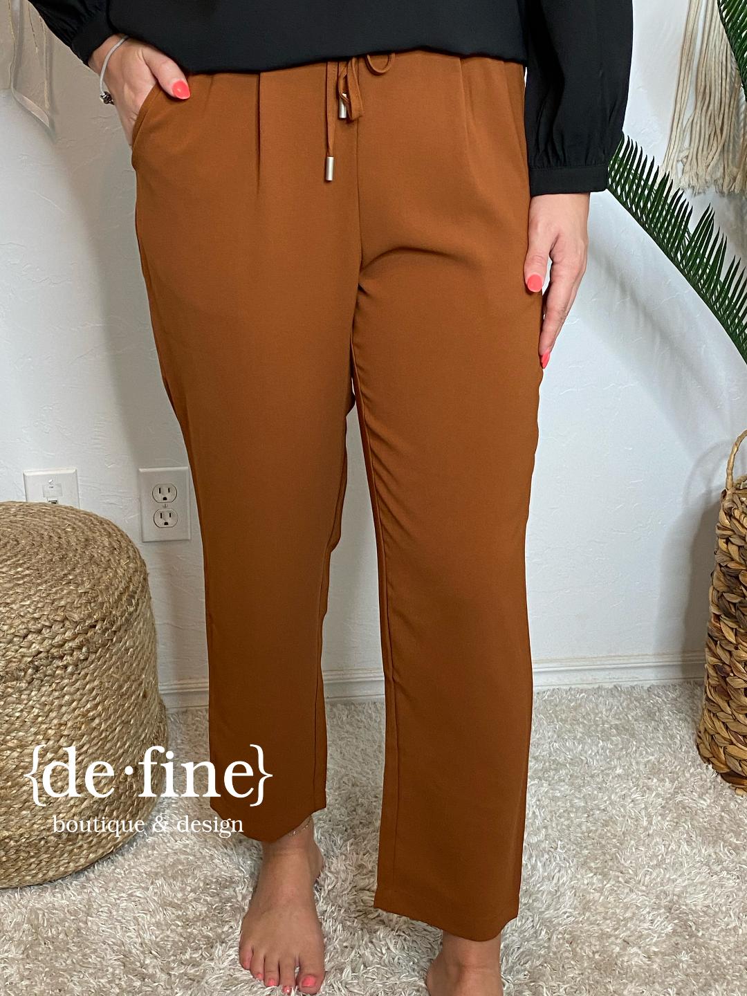 Toffee Colored Pants