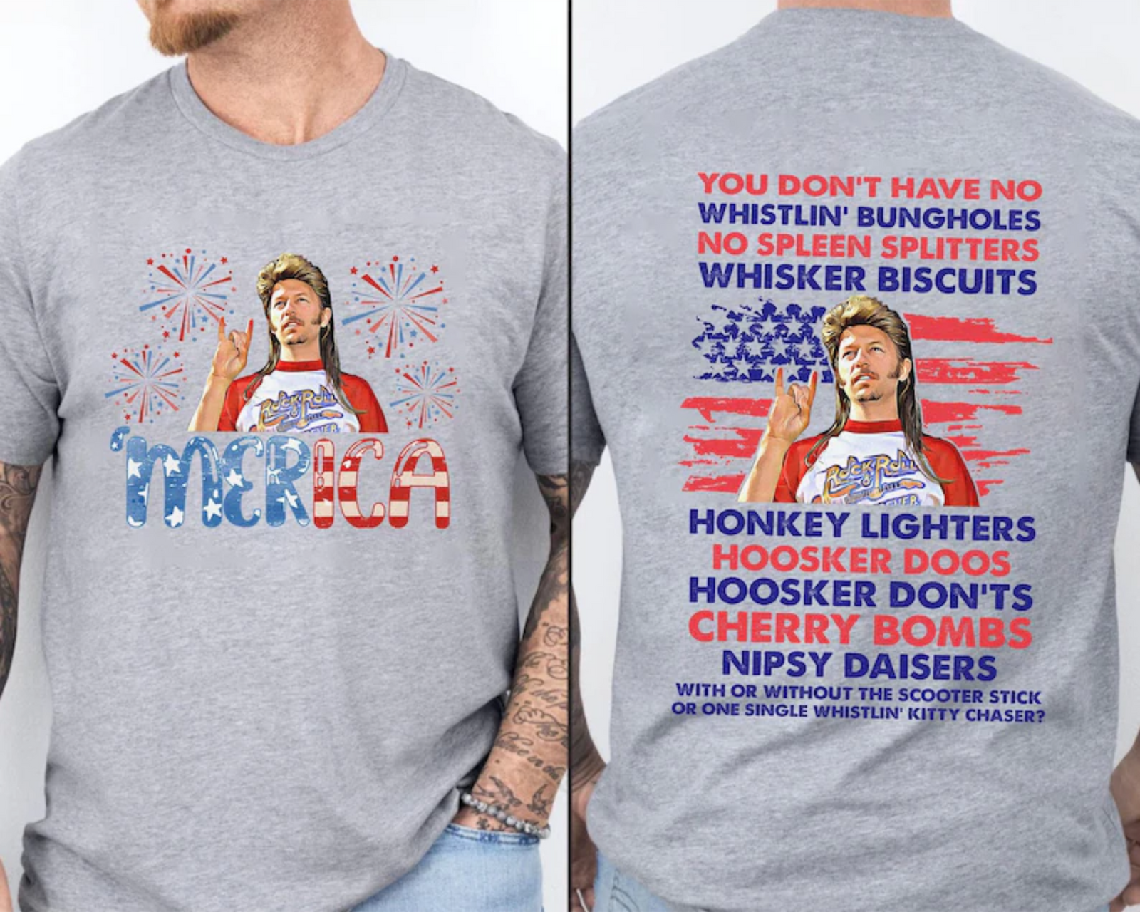 Joe Dirt Merica Graphic Tee